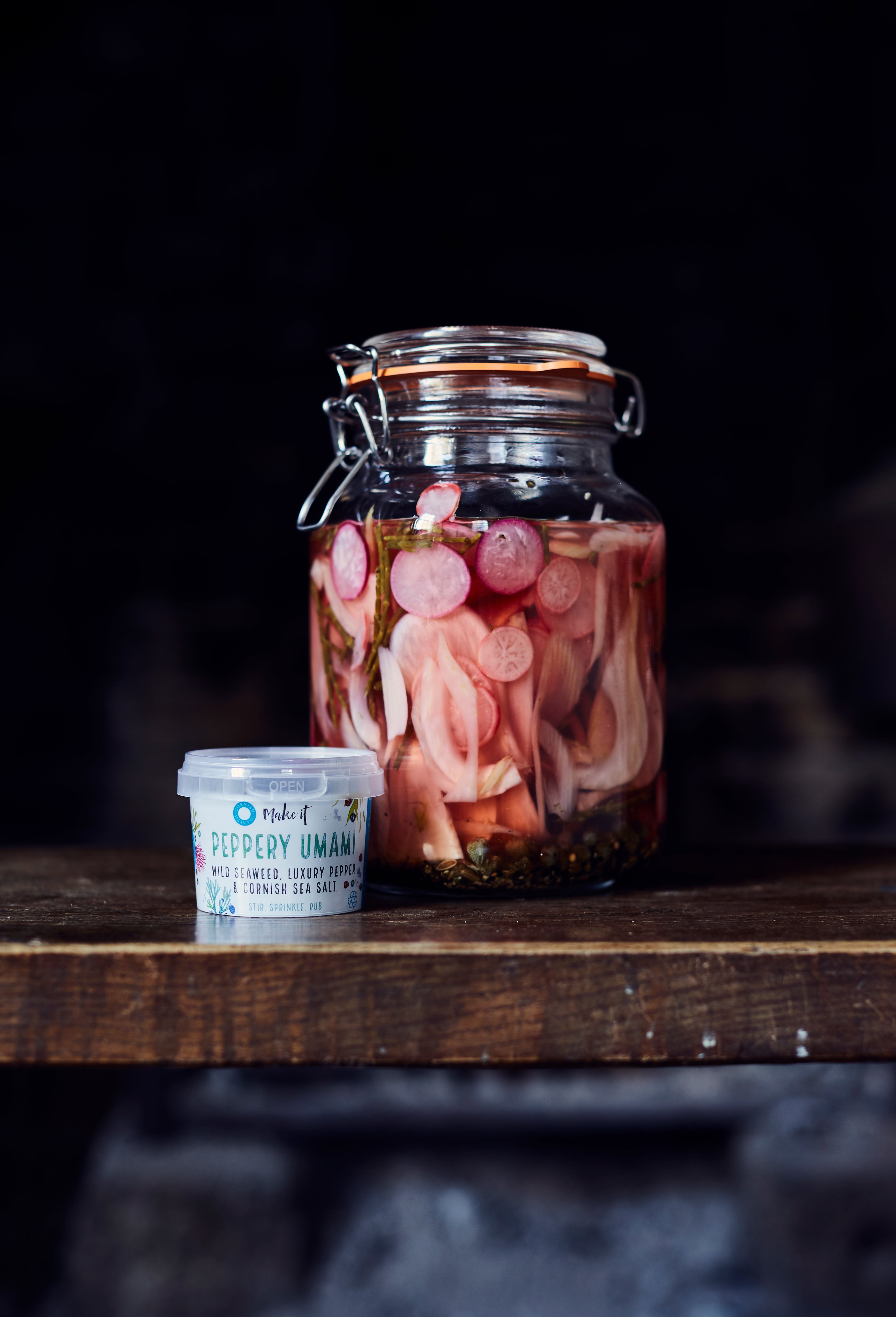 Seaweed & Miso Pickled Radish – Cornish Sea Salt Company Ltd