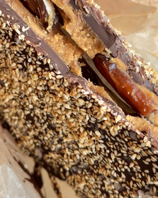 Smoky Miso Date Bark