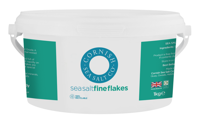 Cornish Sea Salt Fine Flakes - 1.25kg