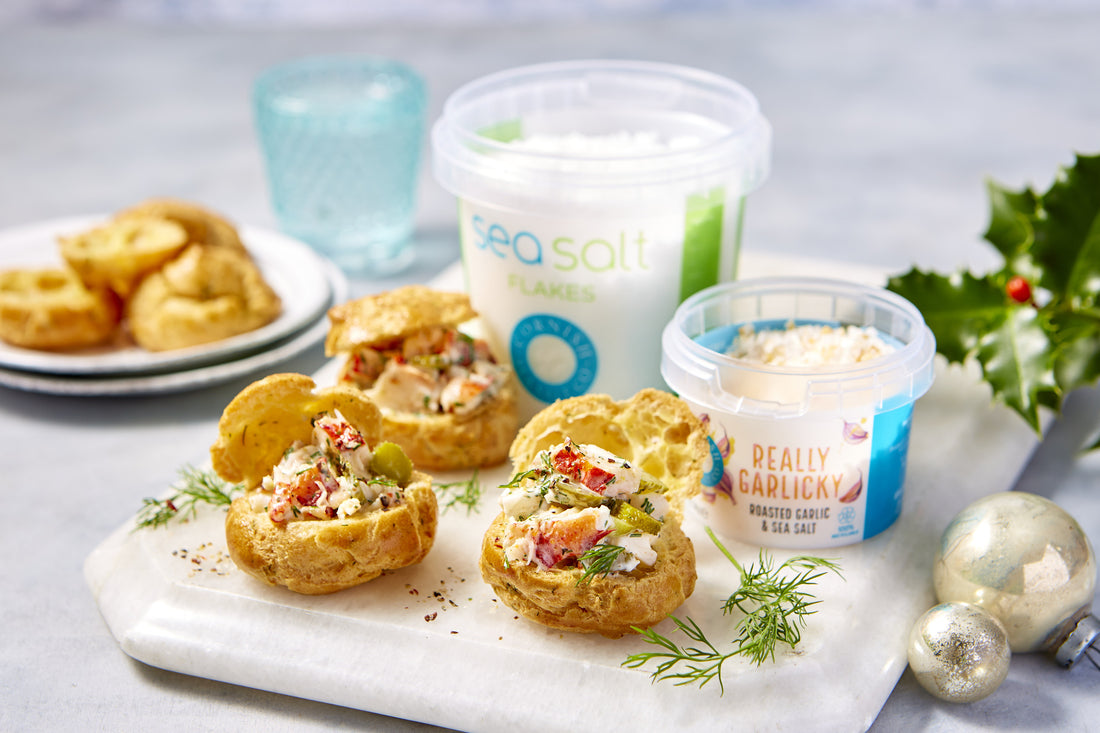 Lobster choux buns