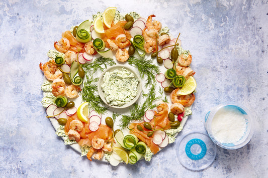 'Seacuterie' wreath