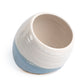 New  |  Small Handmade Salt Pig - White and Blue